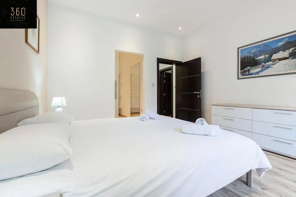 Apartment Luxury Living - Massive Central Apt With Ac & Wifi By 360 Estates Sliema