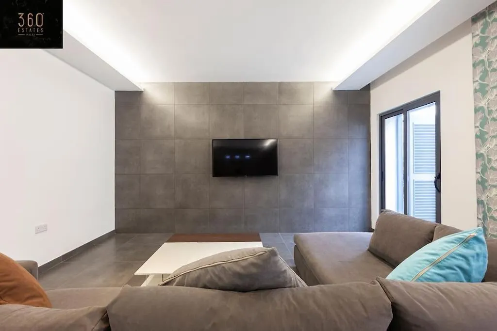 Luxury Living - Massive Central Apt With Ac & Wifi By 360 Estates Sliema 0*,