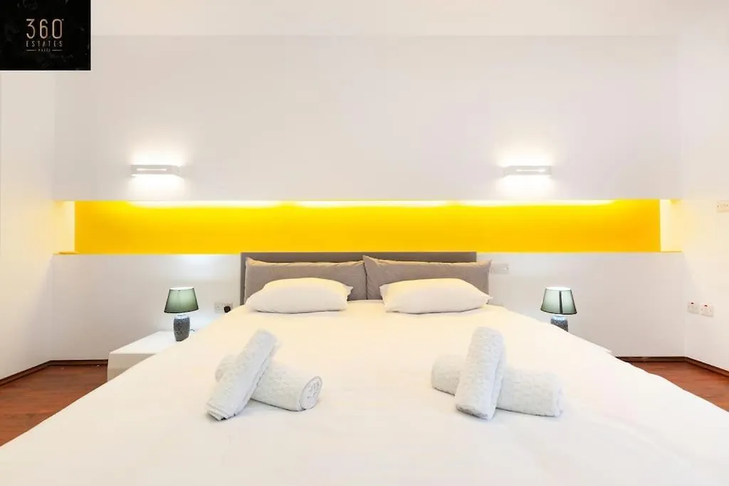 Apartment Luxury Living - Massive Central Apt With Ac & Wifi By 360 Estates Sliema Malta