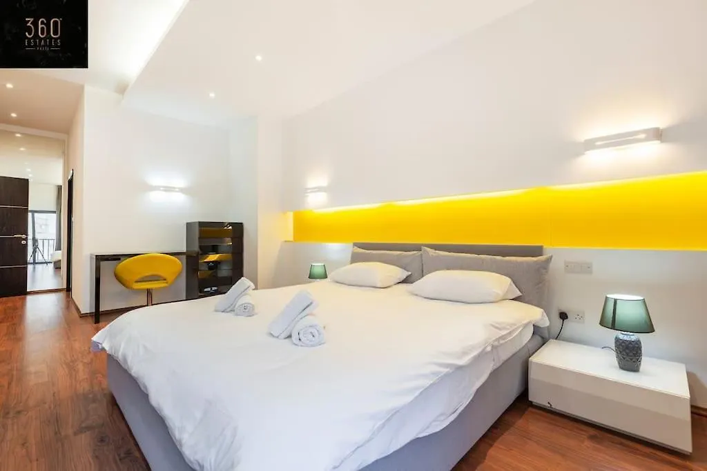 Luxury Living - Massive Central Apt With Ac & Wifi By 360 Estates Sliema Malta