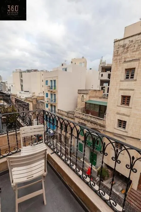 Luxury Living - Massive Central Apt With Ac & Wifi By 360 Estates Sliema Malta